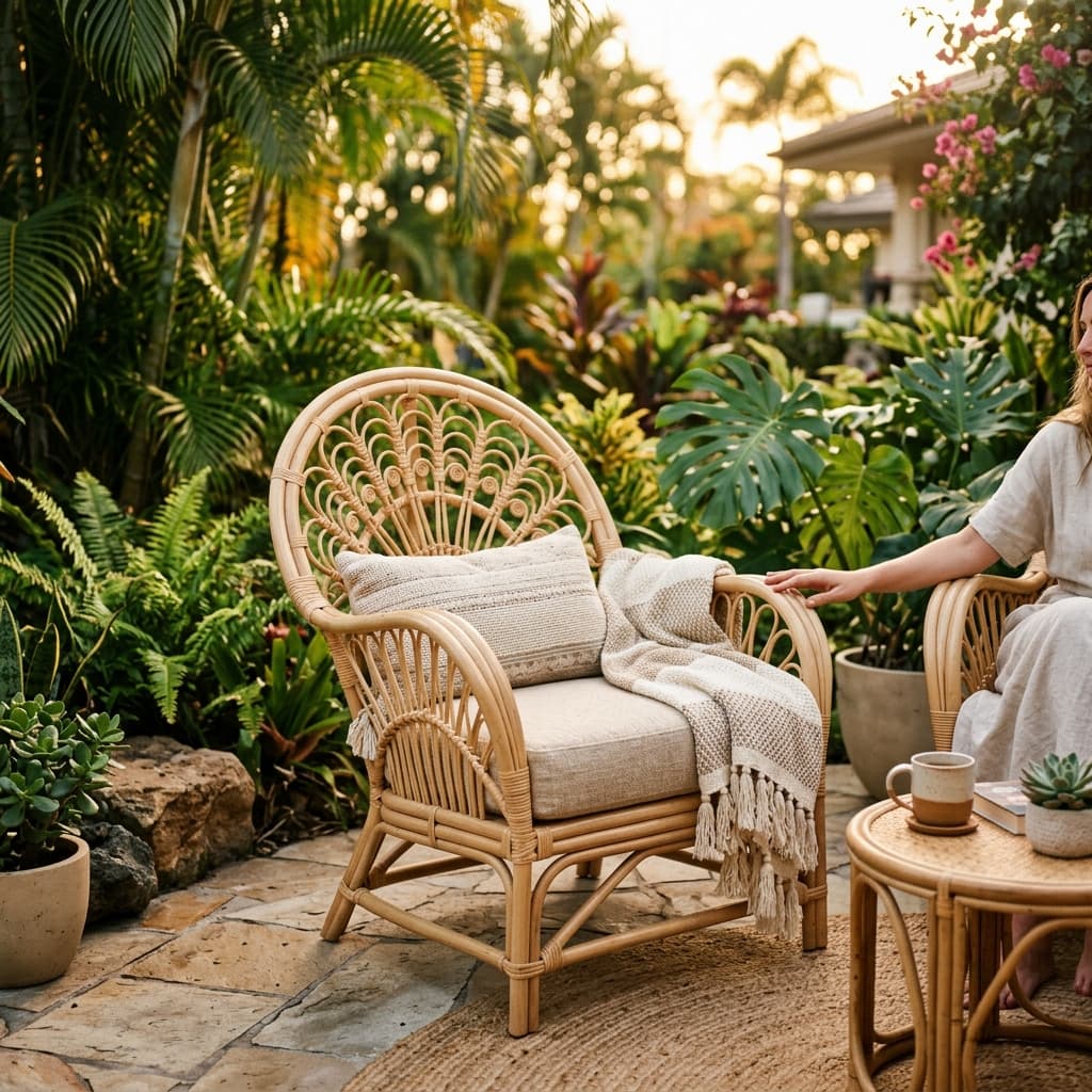 Outdoor Rattan Chair